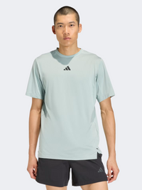 Adidas D4T Essentials Men Training T-Shirt Wonder Sage