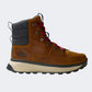 The North Face Bergen Leather Waterproof Men Lifestyle Boots Timber Tan/Red