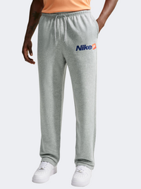 Nike Club French Terry Open Hem Play Men Lifestyle Pant Dark Grey Heather