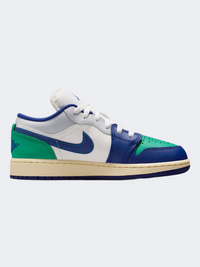 Nike Air Jordan 1 Low Gs-Boys Lifestyle Shoes Sail/Blue/Green