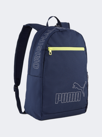 Puma Phase Ii Unisex Lifestyle Backpack One Compartment Navy
