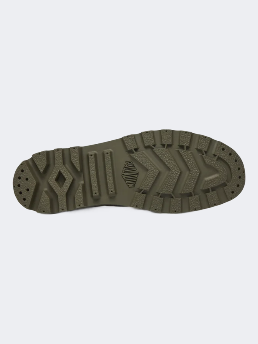 Palladium Pampa Zip Lth Legacy Men Lifestyle Shoes Dusky Green