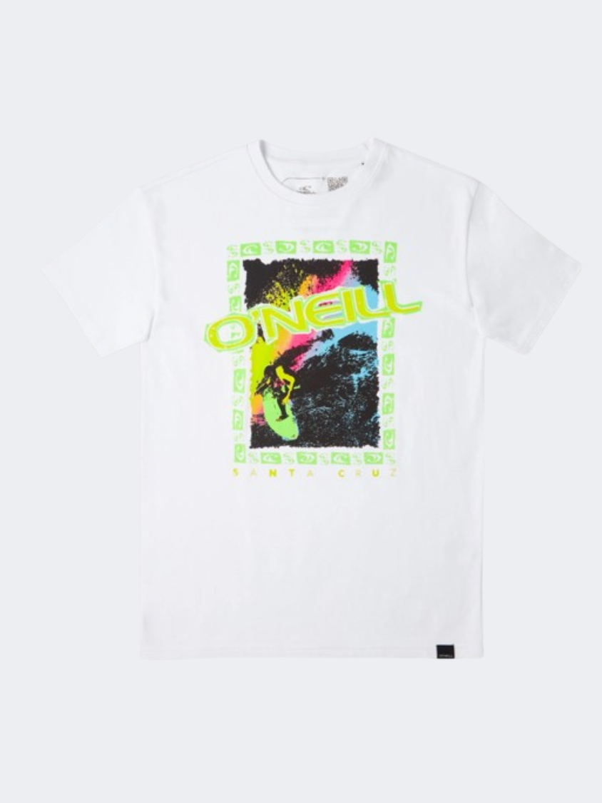 ONeill Anders Boys Lifestyle T-Shirt Snow White