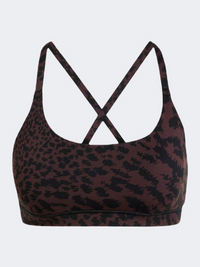 Adidas All Me Aop Women Training Bra Black/Brown