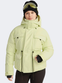 ONeill Z E N Hybrid Women Skiing Jacket Lime Wash