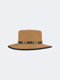 Oil And Gaz Stylish Women Beach Cordobes Hat Black/White