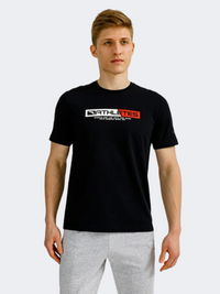 Anta Natural Men Training T-Shirt Black/White/Red