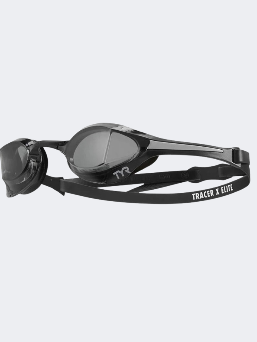 Tyr Tracer X Elite Race Unisex Swim Goggles Smoke/Black