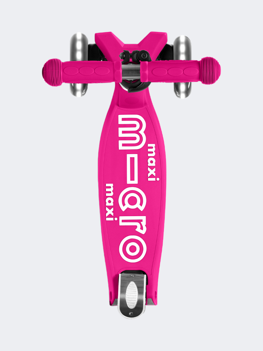 Micro Maxi Deluxe Girls Skating Scooter Shocking Pink
