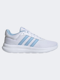 Adidas Lite Racer 4 Women Sportswear Shoes White/Glow Blue