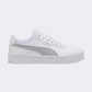 Puma Carina 3 Aqua Metallics Women Lifestyle Sneakers White/Silver