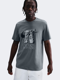 Nike Etched In History Men Lifestyle T-Shirt Smoke Grey