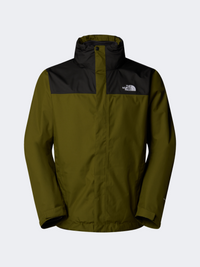 The North Face Evolve Ii Triclimate Men Hiking Jacket Forest Olive/Grey