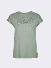 O'Neill Signature Women Lifestyle T-Shirt Lily Pad