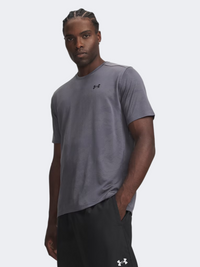Under Armour Tech Vent Jacquard Men Training T-Shirt Castlerock/Black