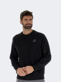 Lotto Msc Sweat Rn Iii Men Lifestyle Sweatshirt Black