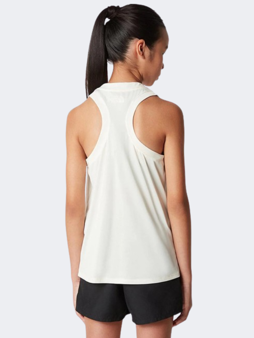 The North Face Never Stop Girls Hiking Tank White Dune – MikeSport Lebanon