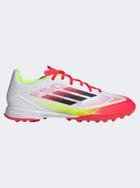 Adidas F 50 League Tf Men Football Shoes White/Black/Yellow