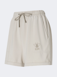 Erke Knitted Women Training Short Light Khaki