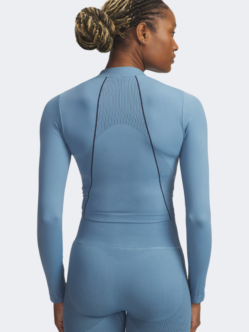 Under Armour Vanish Seamless Women Training Long Sleeve Blue