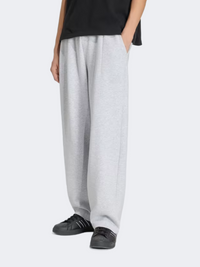 Adidas Soft Lux Straight Leg Men Sportswear Pant Light Grey