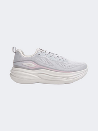 Erke Women Training Shoes Smoke Grey/Pink