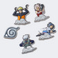 Crocs Naruto Uzumaki 5 Pack Unisex Lifestyle Pins Multicolor