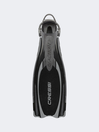Cressi Reaction Ebs Unisex Diving Fins Black/Silver