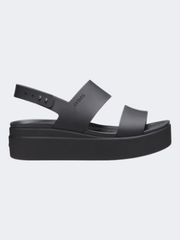 Crocs Brooklyn Low Wedge Women Lifestyle Sandal Black