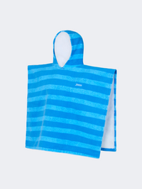 Zoggs Poncho Boys Swimming Towel Blue