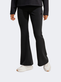 Adidas Seasonal Essentials French Terry Flared Women Sportswear Tight Black