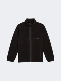 Oneill High-Pile Full Zip Boys Skiing Fleece Black Out