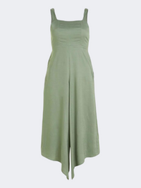 Oneill Alba Women Beach Overall Lily Pad