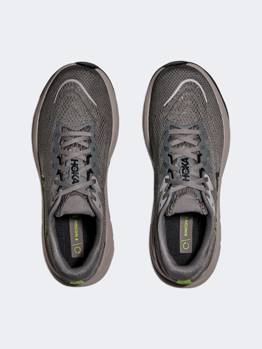 Hoka Rincon 4 Men Running Shoes Grey/Gravel