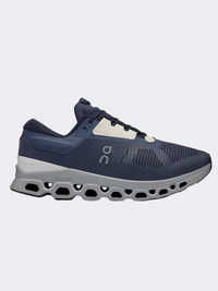 On Cloudstratus 3 Men Running Shoes Metal/Glacier