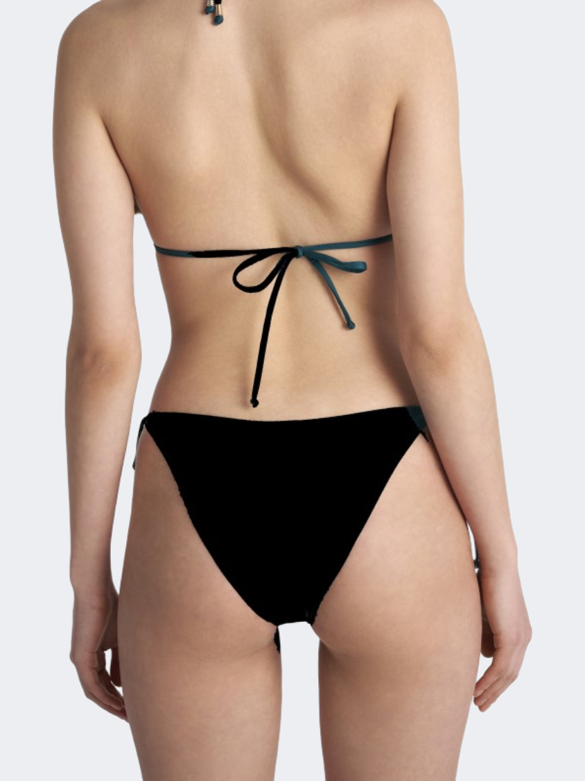 Blu4U Solids Women Beach Slip Black