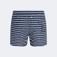Pier St Barth Catamaran Men Beach Swim Short Navy/White