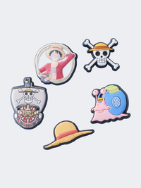Crocs One Piece Luffy 5Pck Unisex Lifestyle Jibbitz Charm