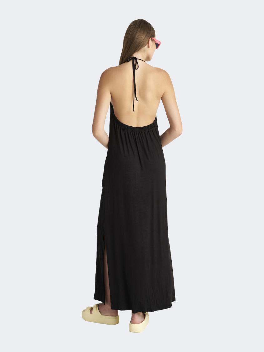 Blu4U Rasta Women Beach Dress Black