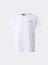 The North Face Flora Relaxed Girls Lifestyle T-Shirt White