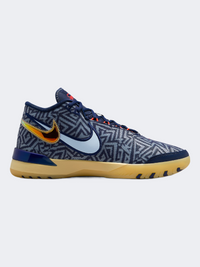 Nike Lebron Nxxt Genisus Men Basketball Shoes Navy/Yellow/Crimson