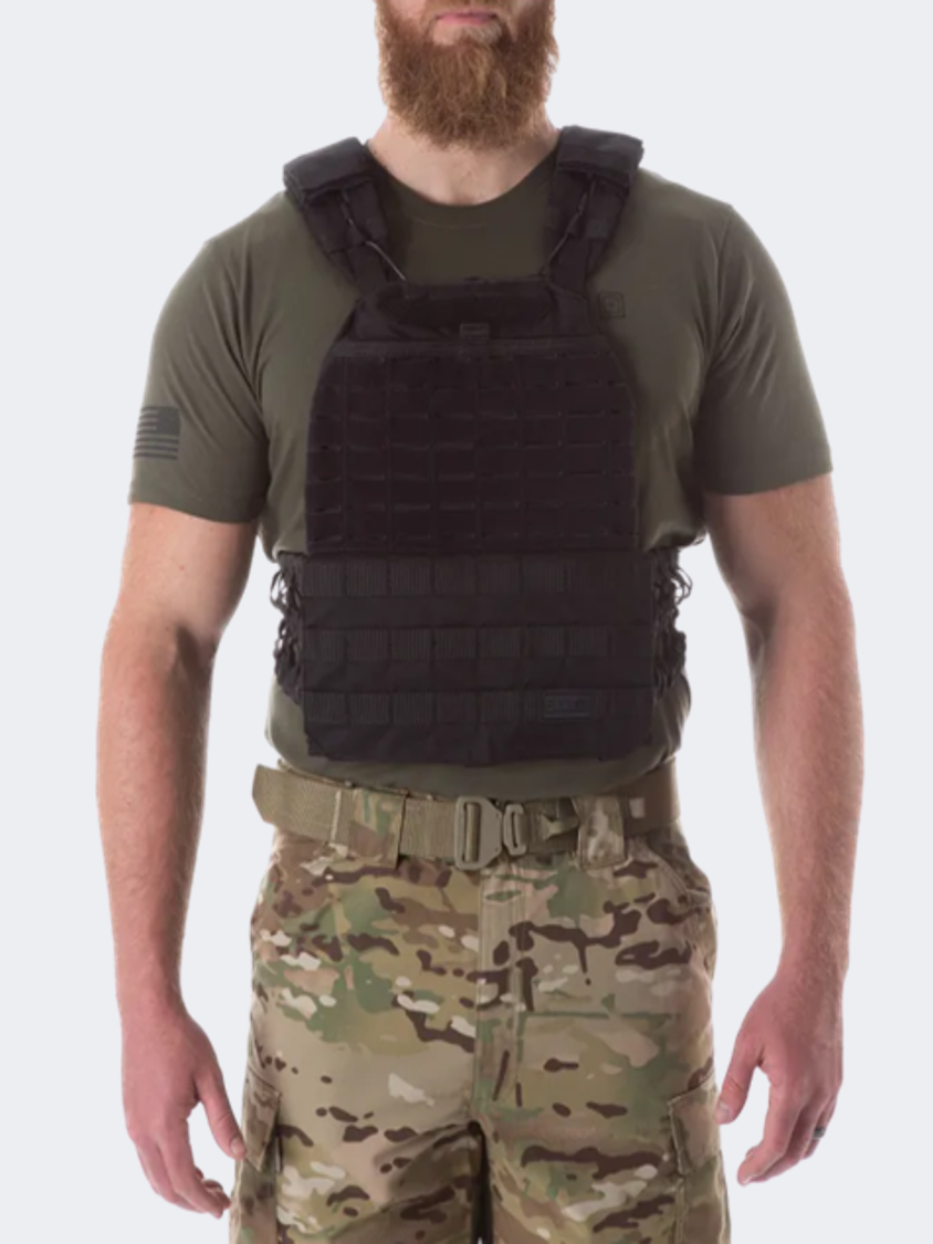 5-11 Brand Tactec&#174; Plate Carrier Men Tactical Vest Black