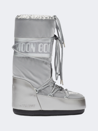 Moonboot Icon Glance Unisex After Ski Boot Silver