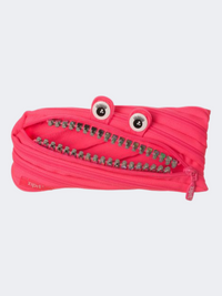 Zipit Grillz Pouch Clip Strip Back To School Pencil Case Pink