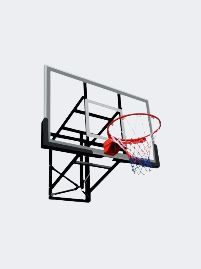 Fitness Factory Basket Ball Back Board Black/transparent