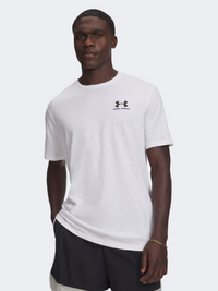 Under Armour Sportstyle Left Chest Logo Men Lifestyle T-Shirt White/Black