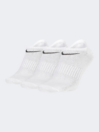 Nike Everyday Lightweight No Show 3 Pack Unisex Lifestyle Sock White/Black