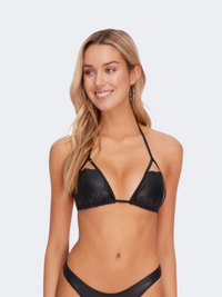 Body Glove Women Beach Bra Vogue Wet Look The Sign Black