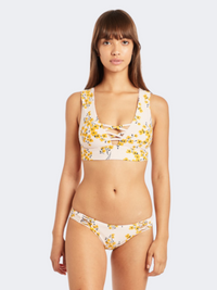 Billabong Sol Dawn Plunge Women Bra Beach Pale Rose