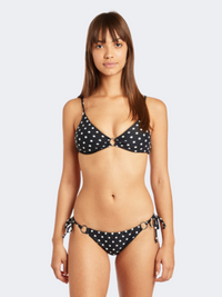 Billabong Women True That Trilet Black Bra